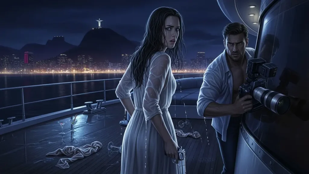 David Harbour é alto em comparação com Millie Bobby Brown e Linnea Berthelsen