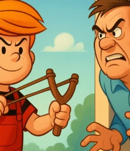 Dennis o Pimentinha: Travessuras que Enlouquecem o Vizinho!