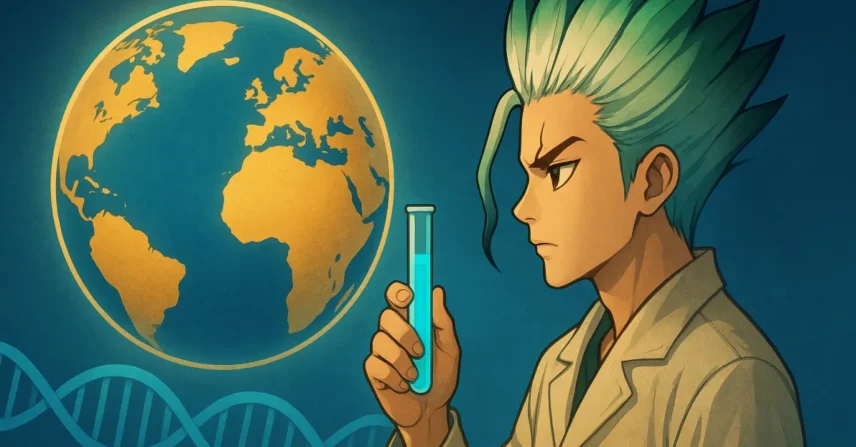 Dr. Stone: Senku Usará a Ciência Para Recriar a Humanidade?