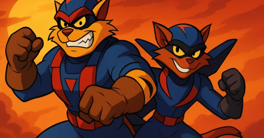 Gatos Selvagens (1995): Os heróis felinos da Nick em ação total!