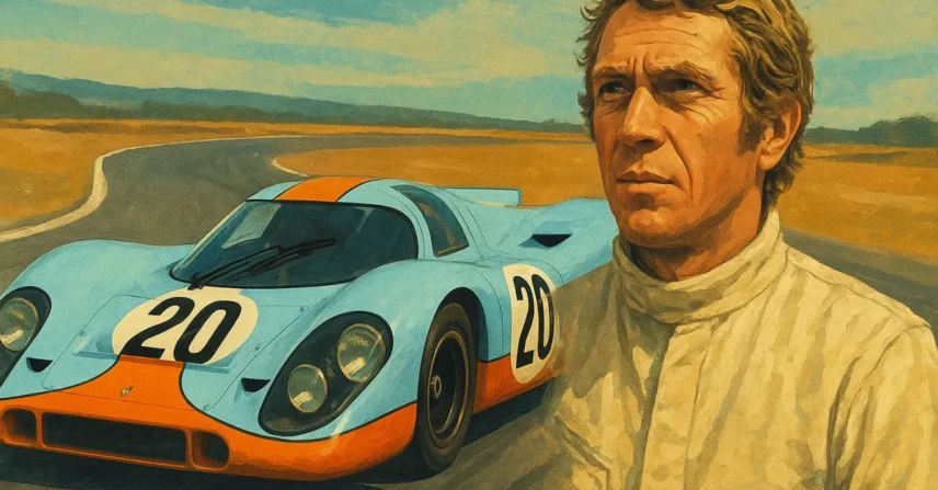 Steve McQueen: Lenda das 24h de Le Mans. Seu Porsche em 71!