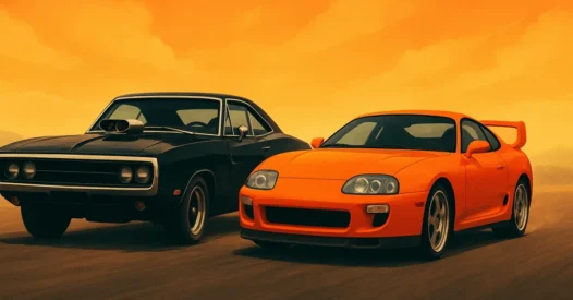 Toretto e O’Conner: Charger e Supra, os carros de Velozes!