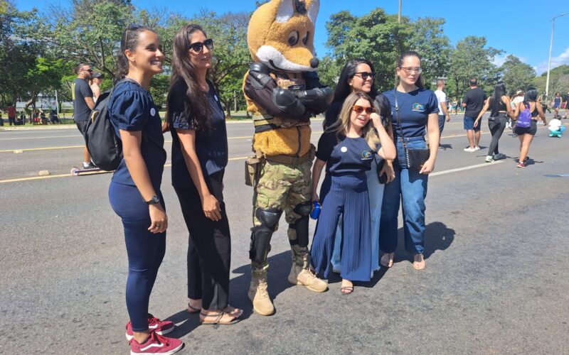 PM Ambiental anima Eixão Atípico com programa Lobo-Guará
