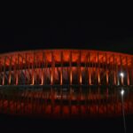 Brasília se ilumina de laranja contra abuso infantil