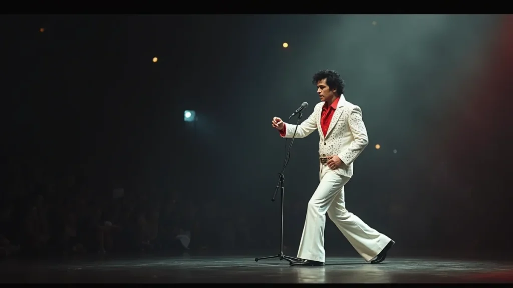 Como o filme sobre Elvis Presley comparado ao do Michael Jackson