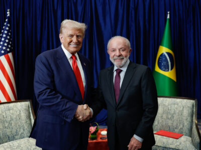 Lula e Trump se encontram nos EUA nesta quinta