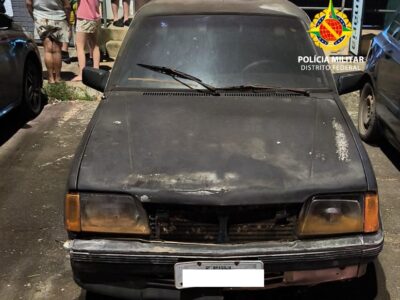 Preso ao tentar furtar carro usando guincho no Núcleo Bandeirante