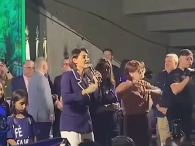 Michelle defende Bia Kicis, mas evita falar de sua candidatura