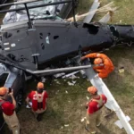 Colisão de helicópteros no Rio: voo visual e falha humana