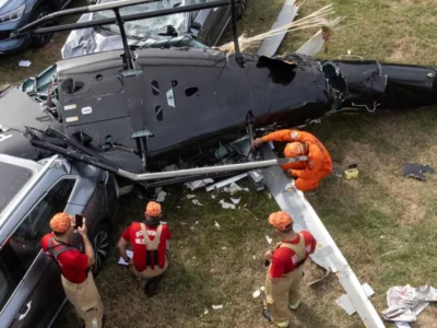 Colisão de helicópteros no Rio: voo visual e falha humana